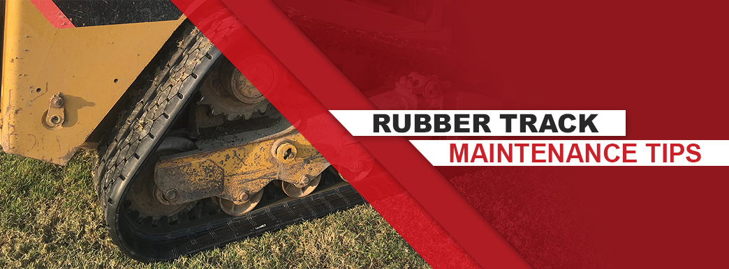 How to maintain rubber tracks