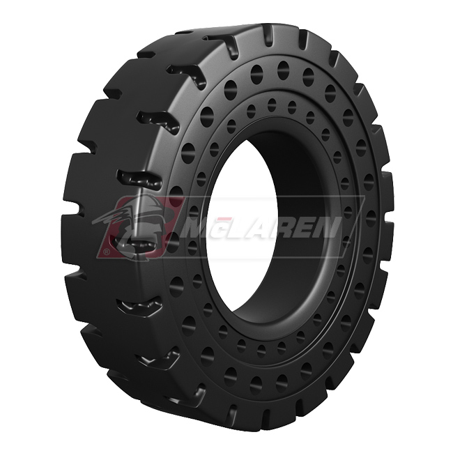 Nu-Air AT solid cushion OTR tire by McLaren