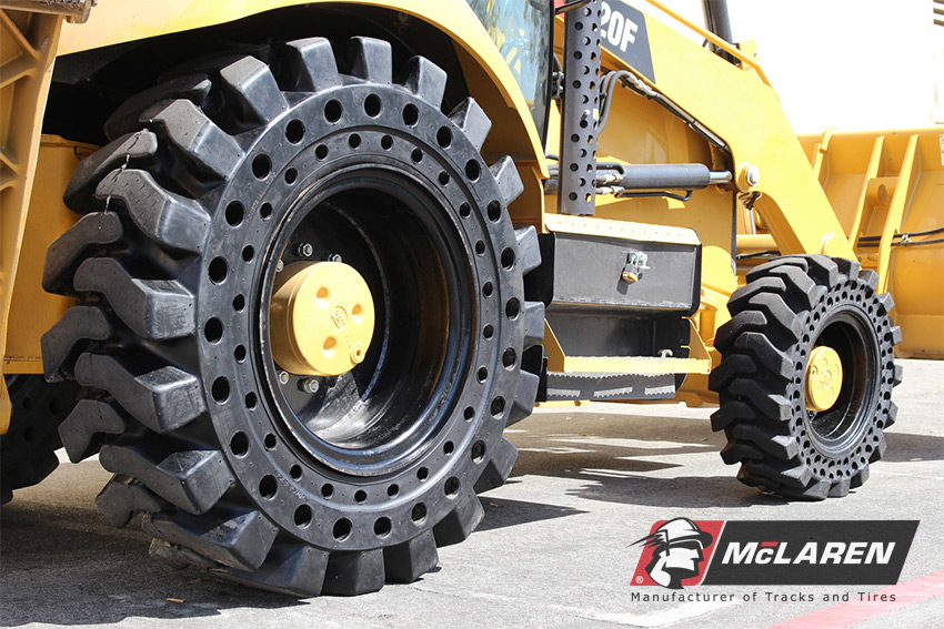 industrial solid rubber tires