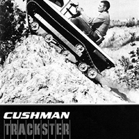 McLaren Manufactures Rubber Tracks for the vintage Cushman Trackster