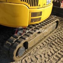 NextGeneration Series rubber tracks on a Jogn Deere 27C ZTS mini excavator