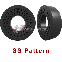 SS Pattern - Solid Cushion Tires for skid steers, backhoes, telehandlers, wheel loaders