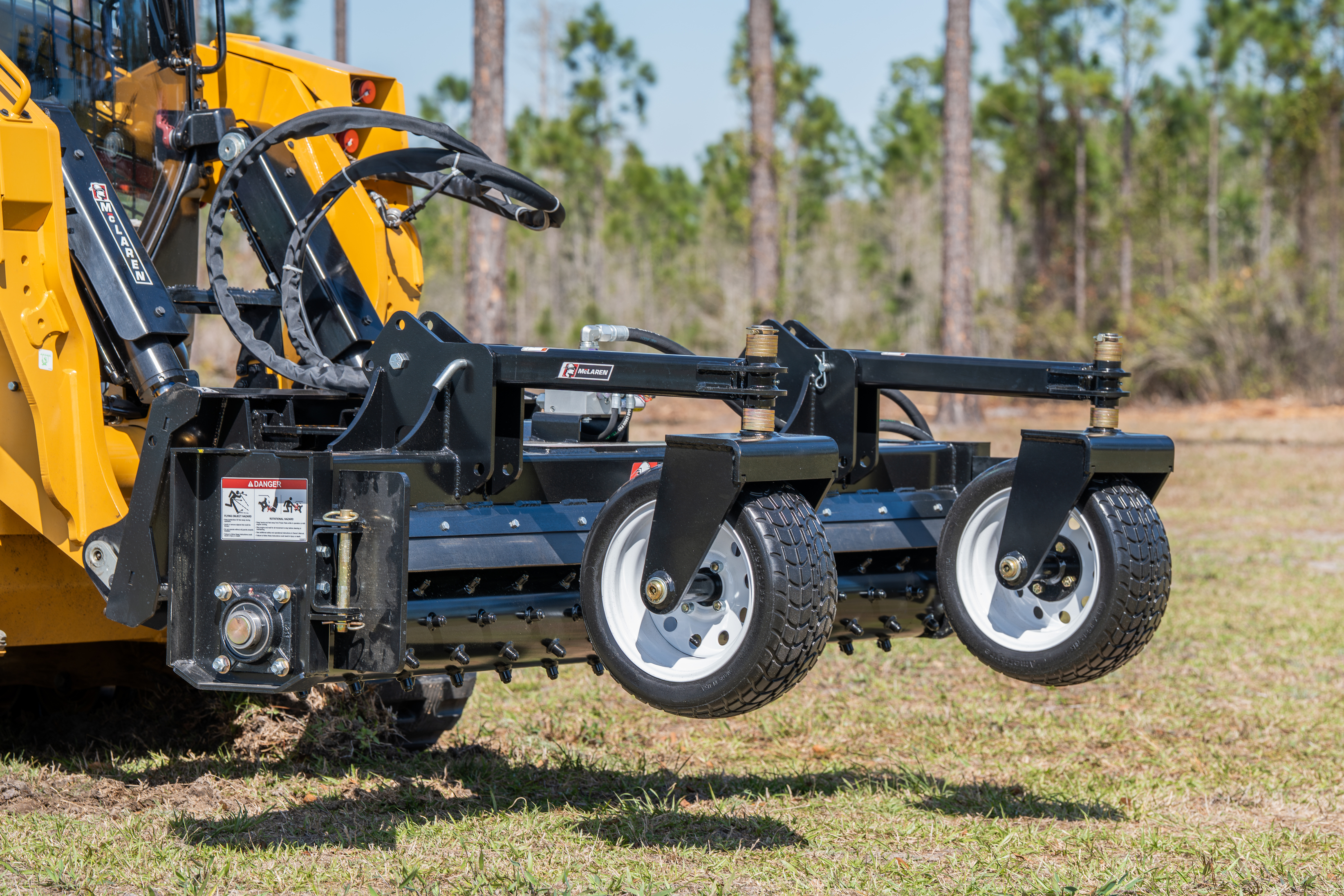 Skid Steer Power Rake