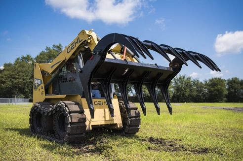 3 Great Skid Steer Grapple Attachments for Storm Clean-Up