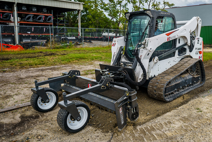 Skid Steer Power Rake