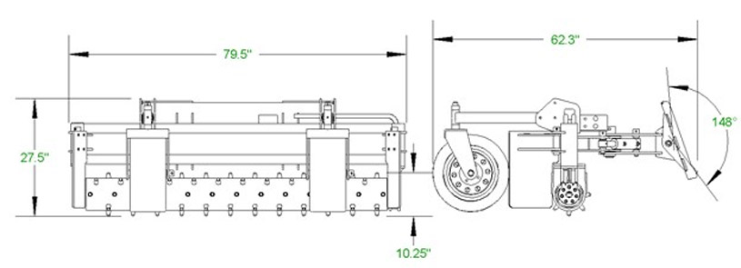 Skid Steer Power Rake