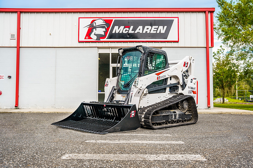 Skid Steer Rock Bucket