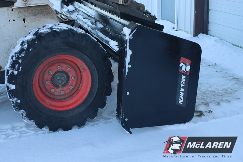 Skid Steer Snow Pusher Box