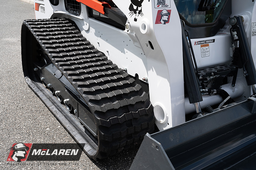 Compact loader replacement tracks