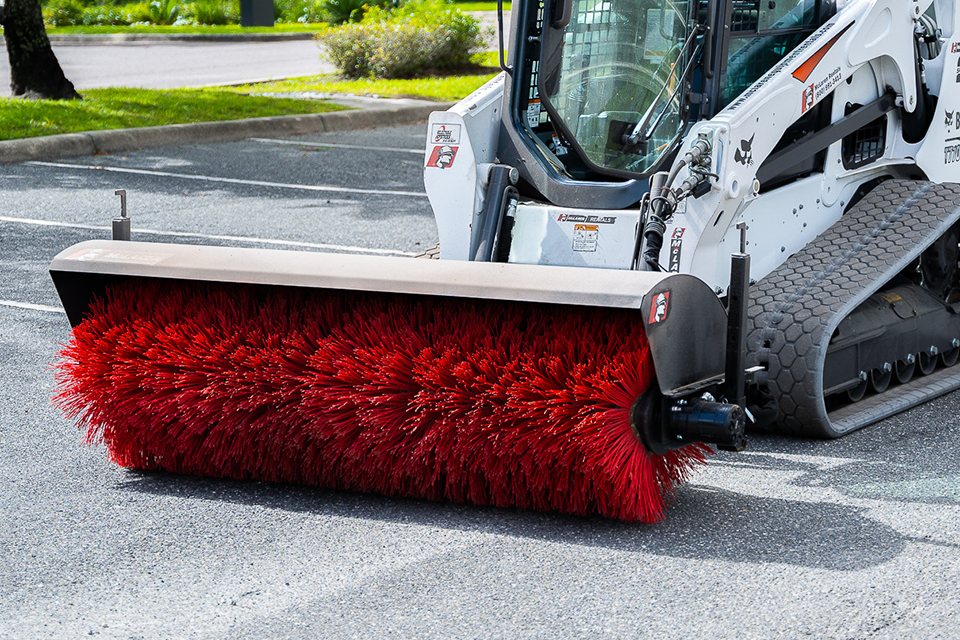 Skid Steer Angle Broom