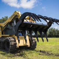 3 Great Skid Steer Grapple Attachments for Storm Clean-Up