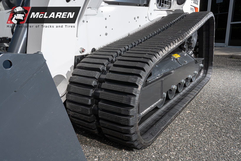 Compact loader replacement tracks