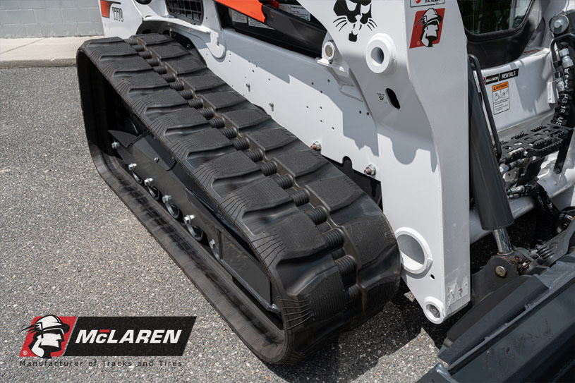 Compact loader replacement tracks