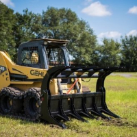 4 Jobs You Can Do With a Skid Steer Log Grapple Bucket