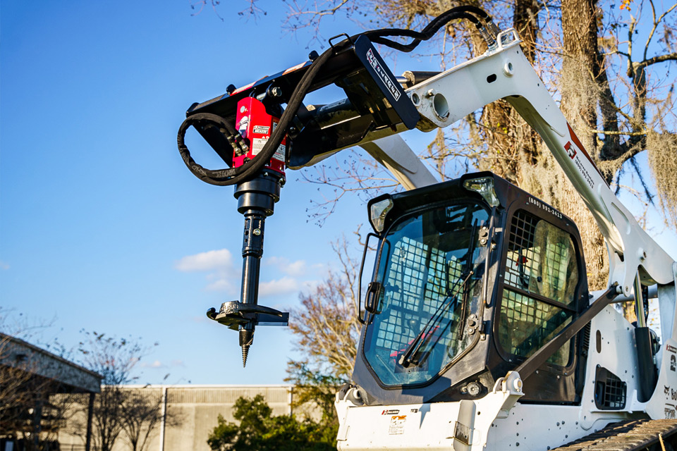 Skid Steer Stump Shaver